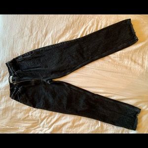 Women’s Abercrombie Curve Love 90s Straight Ultra High Rise Jeans